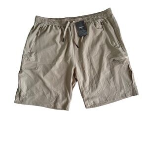 Men's Cargo Shorts in Tan